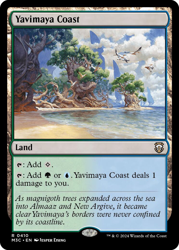 Yavimaya Coast [Modern Horizons 3 Commander] | Silver Goblin