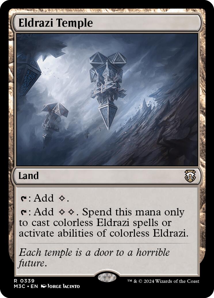 Eldrazi Temple [Modern Horizons 3 Commander] | Silver Goblin