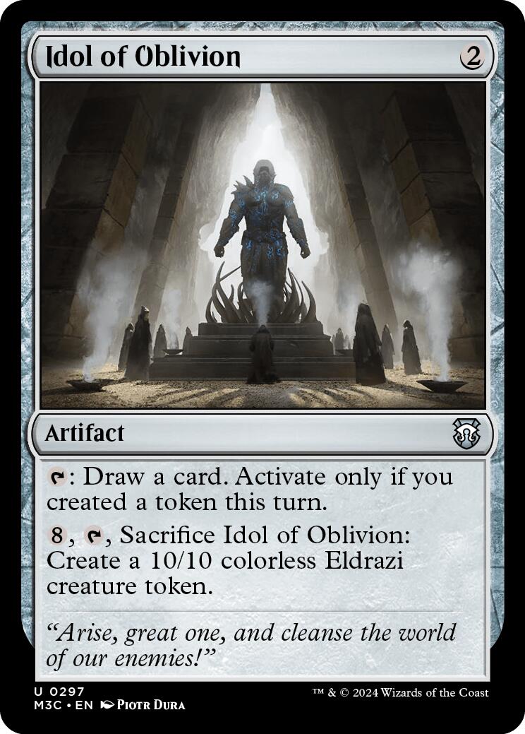 Idol of Oblivion [Modern Horizons 3 Commander] | Silver Goblin