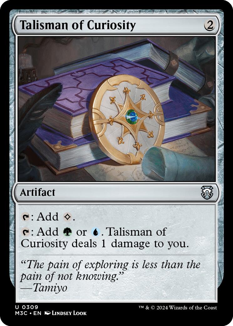 Talisman of Curiosity [Modern Horizons 3 Commander] | Silver Goblin