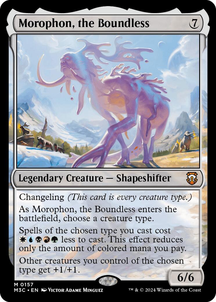 Morophon, the Boundless [Modern Horizons 3 Commander] | Silver Goblin