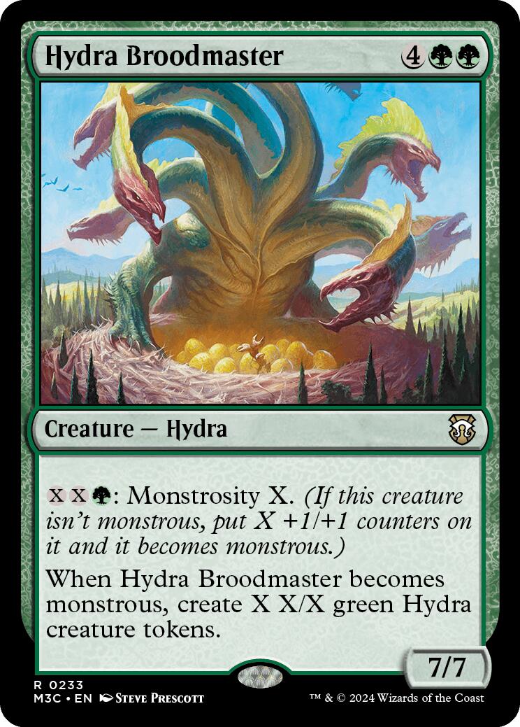 Hydra Broodmaster [Modern Horizons 3 Commander] | Silver Goblin