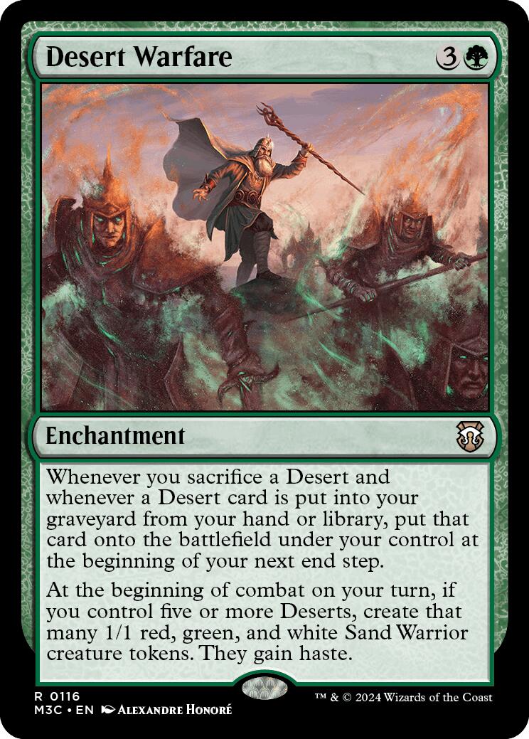 Desert Warfare [Modern Horizons 3 Commander] | Silver Goblin