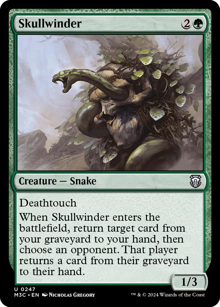 Skullwinder [Modern Horizons 3 Commander] | Silver Goblin