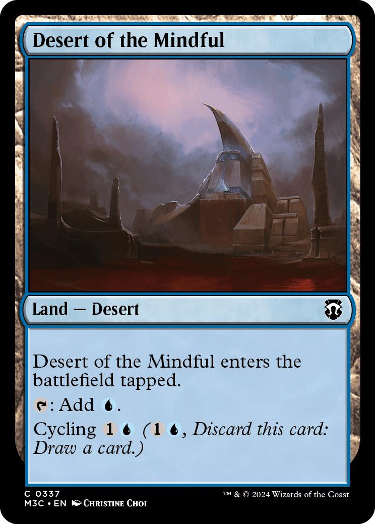 Desert of the Mindful [Modern Horizons 3 Commander] | Silver Goblin