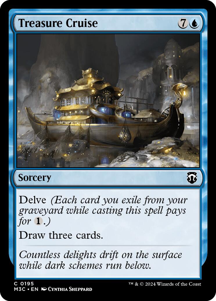 Treasure Cruise [Modern Horizons 3 Commander] | Silver Goblin