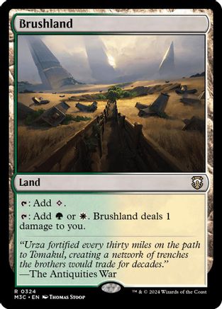 Brushland (Ripple Foil) (324) Foil