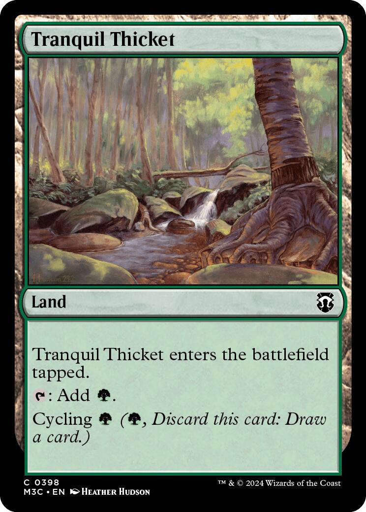 Tranquil Thicket [Modern Horizons 3 Commander] | Silver Goblin