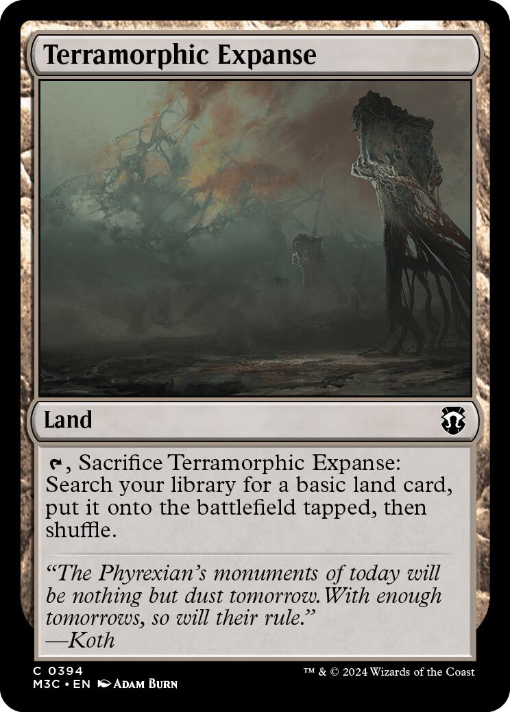 Terramorphic Expanse [Modern Horizons 3 Commander] | Silver Goblin