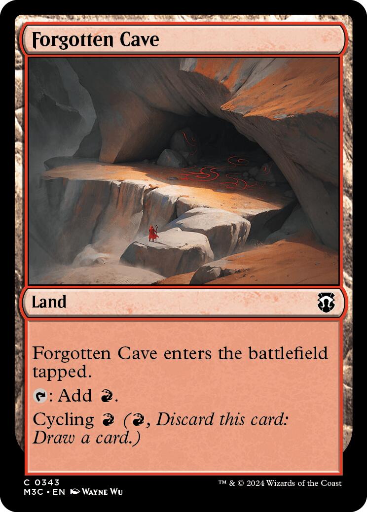 Forgotten Cave [Modern Horizons 3 Commander] | Silver Goblin