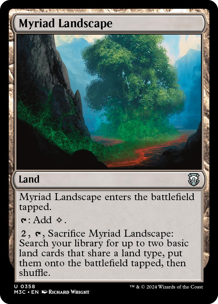 Myriad Landscape [Modern Horizons 3 Commander] | Silver Goblin