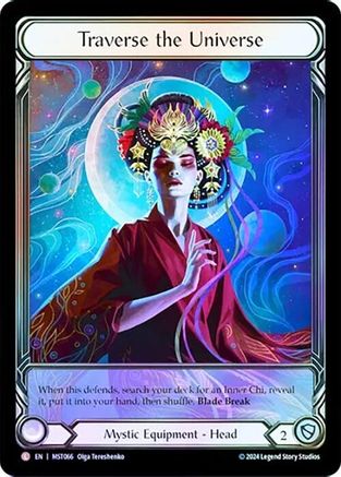 Traverse the Universe (Extended Art) (MST066) Cold Foil - Part the Mistveil