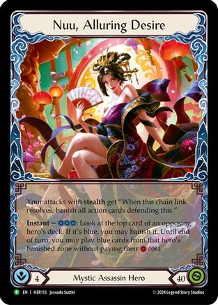 Nuu, Alluring Desire (HER113) Rainbow Foil - FaB Promos