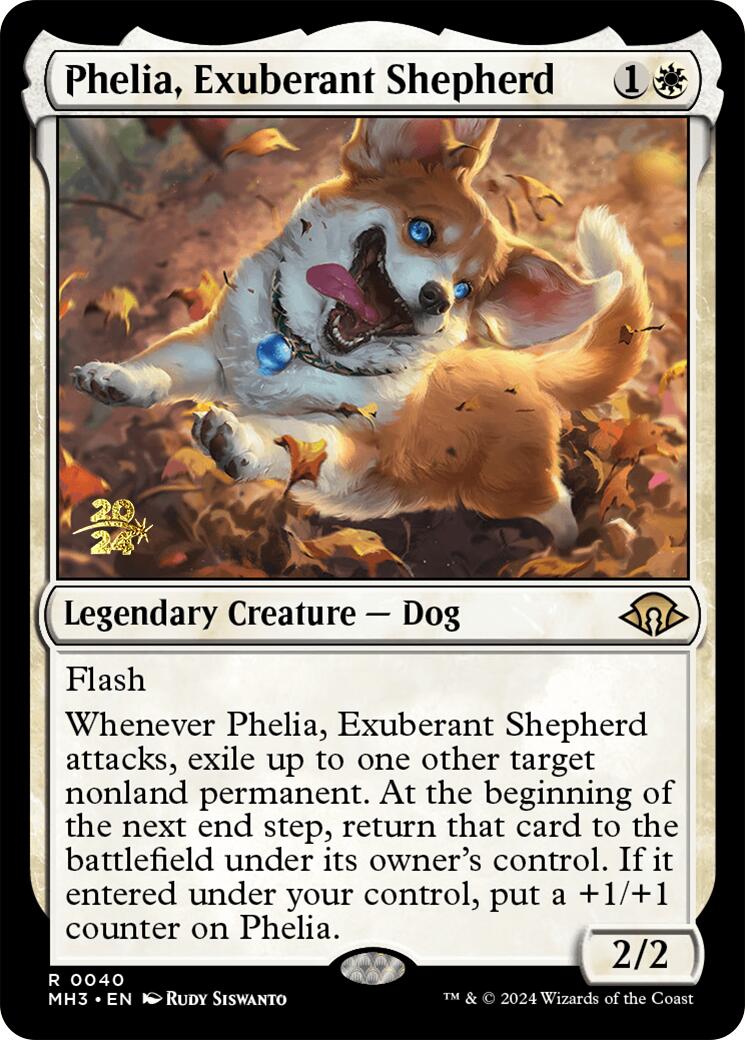 Phelia, Exuberant Shepherd [Modern Horizons 3 Prerelease Promos] | Silver Goblin