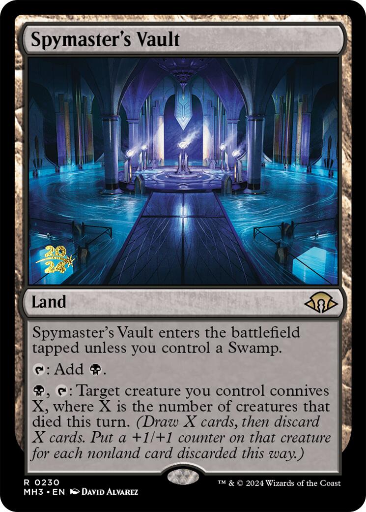 Spymaster's Vault [Modern Horizons 3 Prerelease Promos] | Silver Goblin