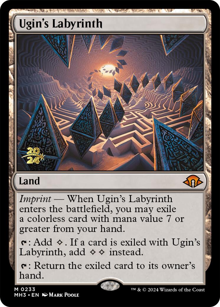 Ugin's Labyrinth [Modern Horizons 3 Prerelease Promos] | Silver Goblin