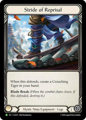 Stride of Reprisal [LGS273] (Promo)  Rainbow Foil | Silver Goblin