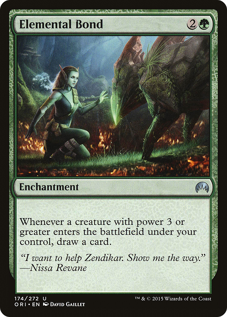 Elemental Bond [Magic Origins] Foil