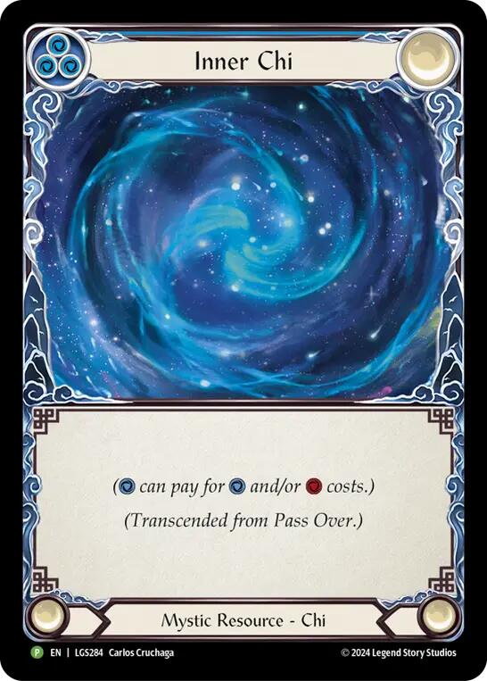Pass Over // Inner Chi (LGS284) Rainbow Foil - FaB Promos