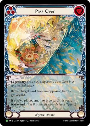 Pass Over // Inner Chi (LGS284) Rainbow Foil - FaB Promos