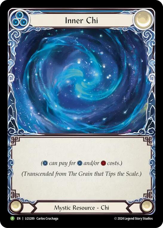 The Grain that Tips the Scale // Inner Chi [LGS289] (Promo)  Rainbow Foil | Silver Goblin