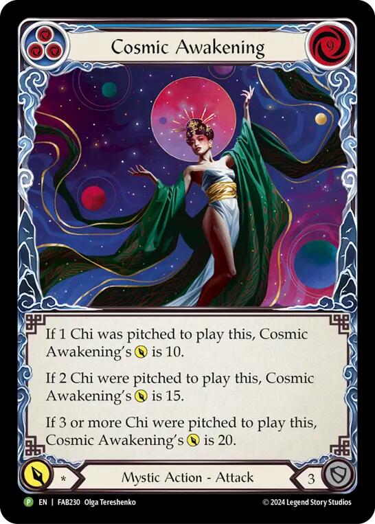 Cosmic Awakening [MST076] (Promo)  Cold Foil | Silver Goblin