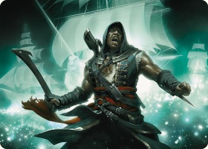 Adewale, Breaker of Chains Art Card [Assassin's Creed Art Series] | Silver Goblin