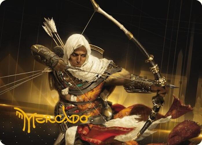 Bayek of Siwa Art Card (Gold-Stamped Signature) [Assassin's Creed Art Series] | Silver Goblin