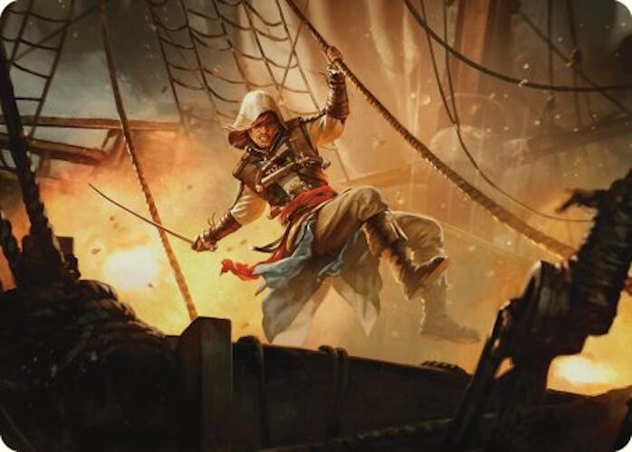 Edward Kenway Art Card [Assassin's Creed Art Series] | Silver Goblin