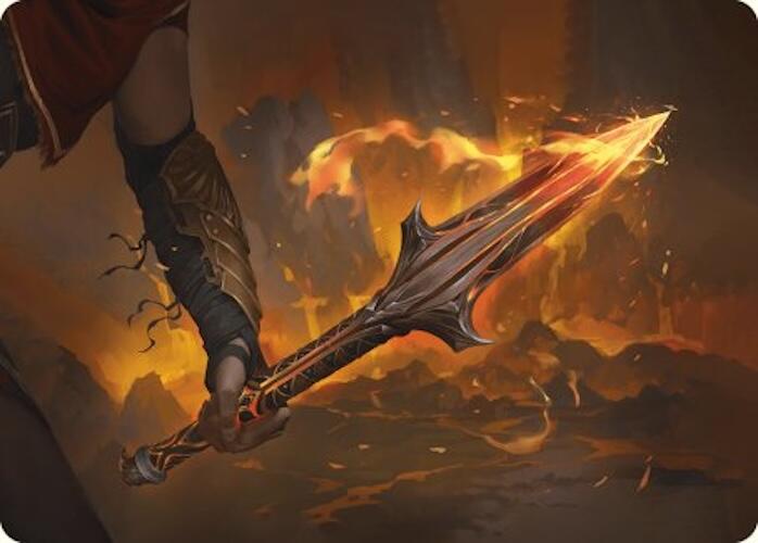 The Spear of Leonidas Art Card [Assassin's Creed Art Series] | Silver Goblin