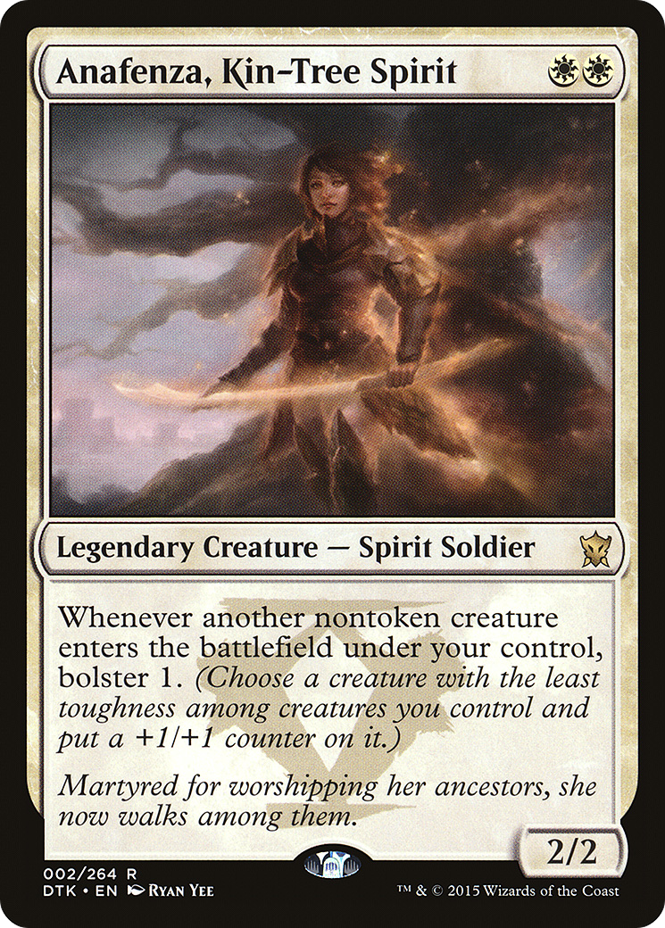 Anafenza, Kin-Tree Spirit [Dragons of Tarkir] Foil