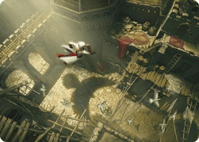 Rooftop Bypass Art Card [Assassin's Creed Art Series] | Silver Goblin