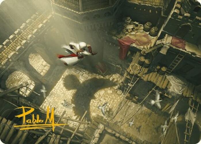 Rooftop Bypass Art Card (Gold-Stamped Signature) [Assassin's Creed Art Series] | Silver Goblin