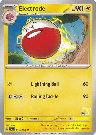 Electrode (#56 Pikachu) (67) - Battle Academy 2024