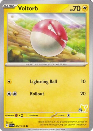 Voltorb (#55 Pikachu) (66) - Battle Academy 2024