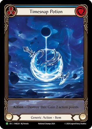 Timesnap Potion - FAB224 Cold Foil (FAB224) - Flesh and Blood: Promo Cards