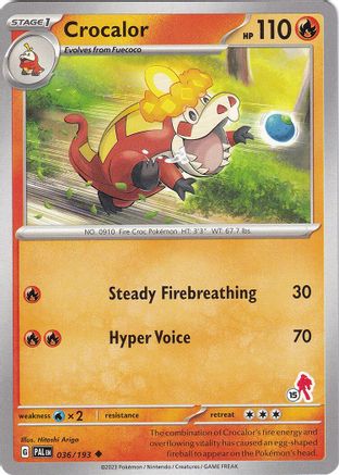 Crocalor (#15 Armarouge) (36) - Battle Academy 2024