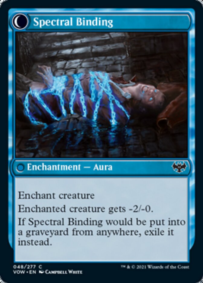 Binding Geist // Spectral Binding [Innistrad: Crimson Vow] | Silver Goblin