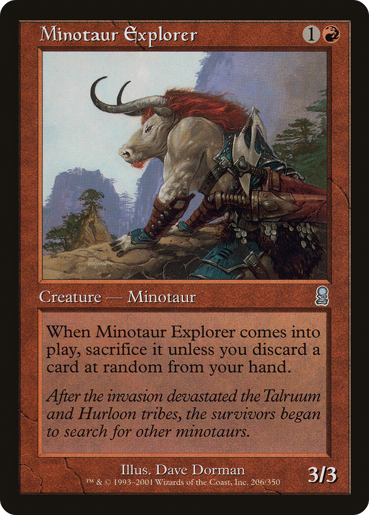 Minotaur Explorer [Odyssey] Foil