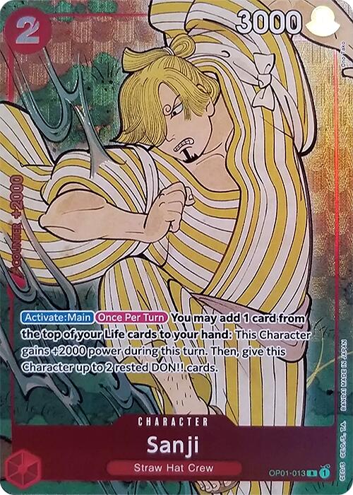 Sanji (English Version 1st Anniversary Set) [One Piece Promotion Cards] | Silver Goblin