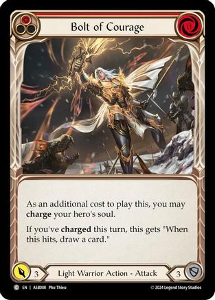 Bolt of Courage (Red) (ASB008) - Armory Deck: Boltyn