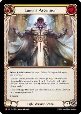 Lumina Ascension (ASB026) - Armory Deck: Boltyn