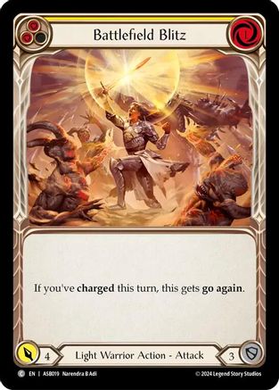 Battlefield Blitz (Yellow) (ASB019) - Armory Deck: Boltyn