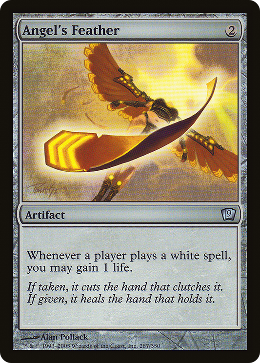 Angel's Feather (287) Foil - Ninth Edition