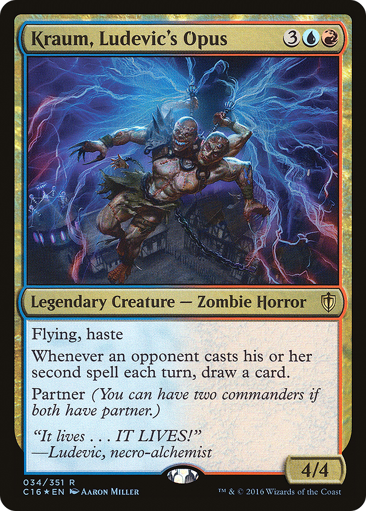 Kraum, Ludevic's Opus [Commander 2016] | Silver Goblin