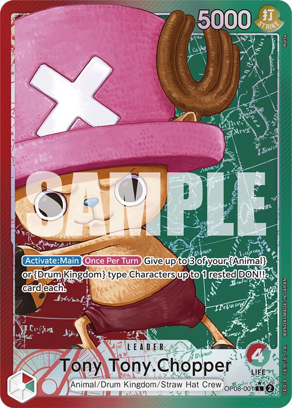 Tony Tony.Chopper (Parallel) (OP08-001) Foil