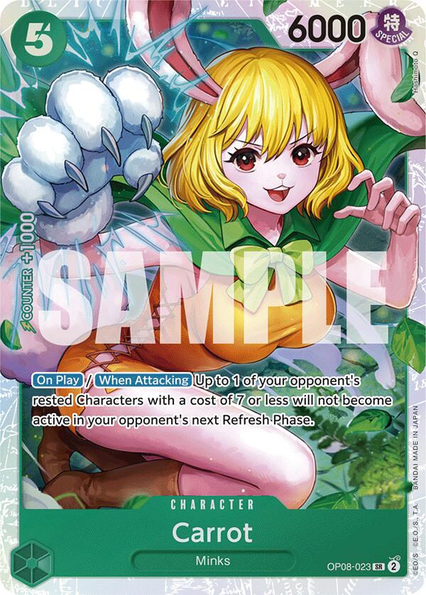 Carrot (023) Foil (OP08-023) - Two Legends