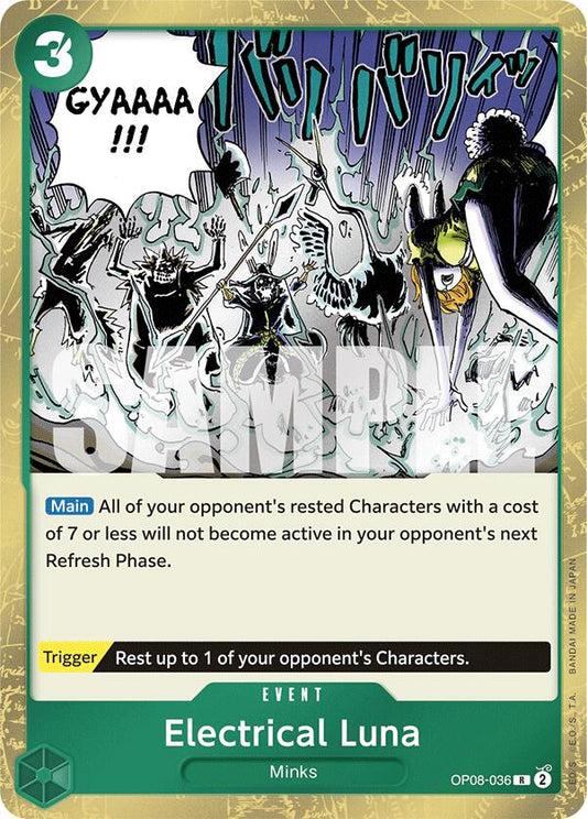 Electrical Luna (OP08-036) - Two Legends Foil