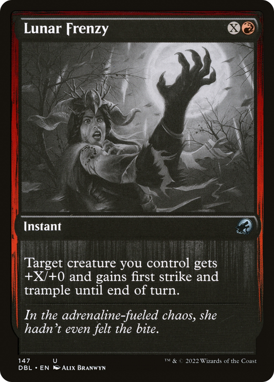 Lunar Frenzy [Innistrad: Double Feature] Foil