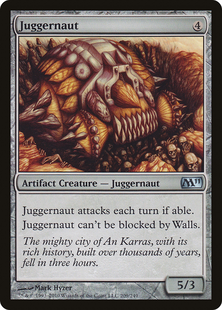 Juggernaut [Magic 2011] Foil